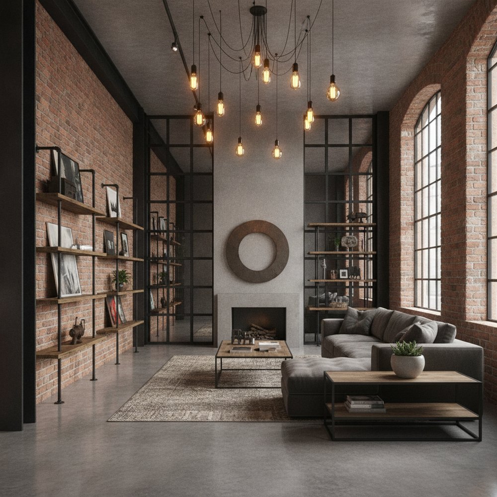 Industrial interior design